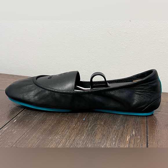Tieks Black Leather Ballet Flats Womens size 8 - Picture 5 of 10